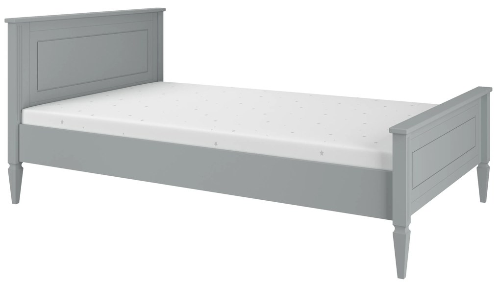 Bellamy Detská posteľ Ines - 120 x 200 cm (2 farby) Farba: Biela