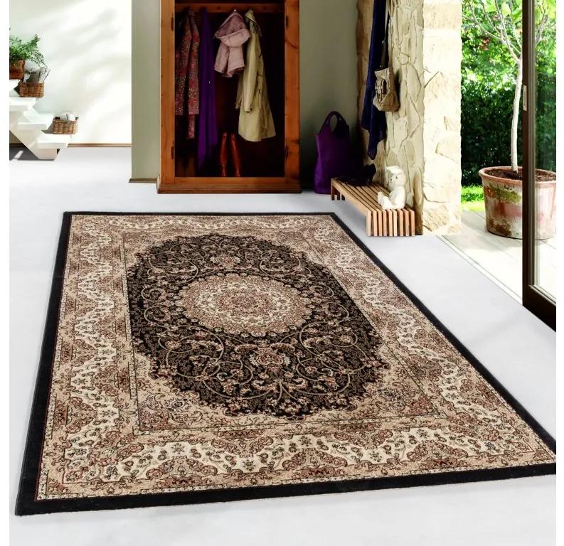 Ayyildiz Kusový koberec KASHMIR 2606, Čierna Rozmer koberca: 240 x 340 cm