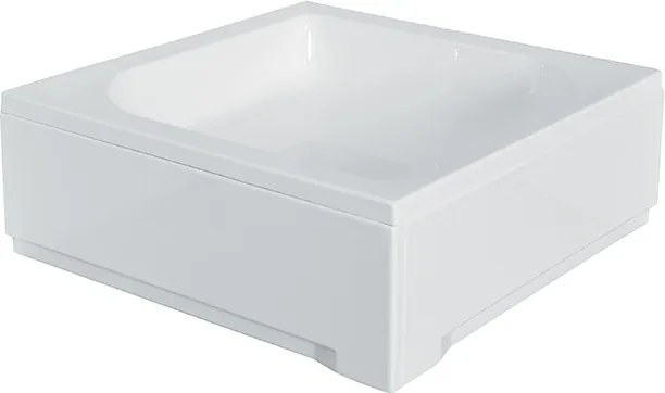 Besco Štvorcová sprchová akrylátová vanička ARES SQ 70x70 (80x80, 90x90) BESCO-Rozmery: 70x70