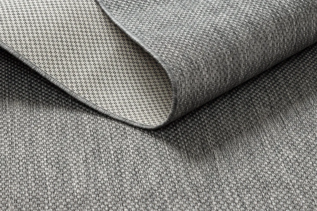 Koberec SISAL FLAT 48663/920 antracit HLADKÝ