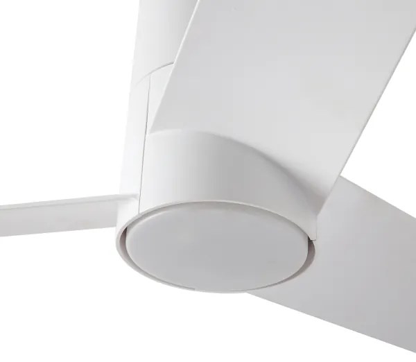 ZEVENTI - LED stropný ventilátor BARROSA LED/18W/230V Wi-Fi Tuya biela + diaľkové ovládanie