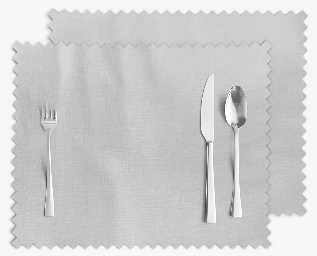 Goldea prestieranie na stôl teflónové - sivé - sada 2ks 30 x 40 cm