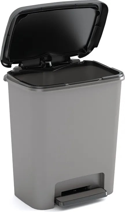 Curver Odpadkový kôš Compatta 25 l, sivý