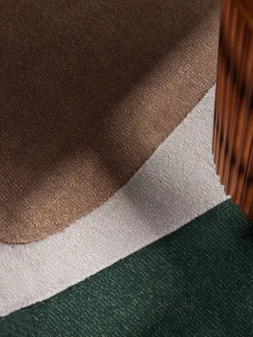 Koberec Ted Baker Hackney Clarissa ružový / zelený / béžový kruh