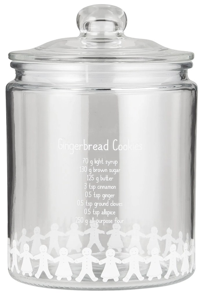 Ib Laursen Sklenená dóza Gingerbread 1,9 l