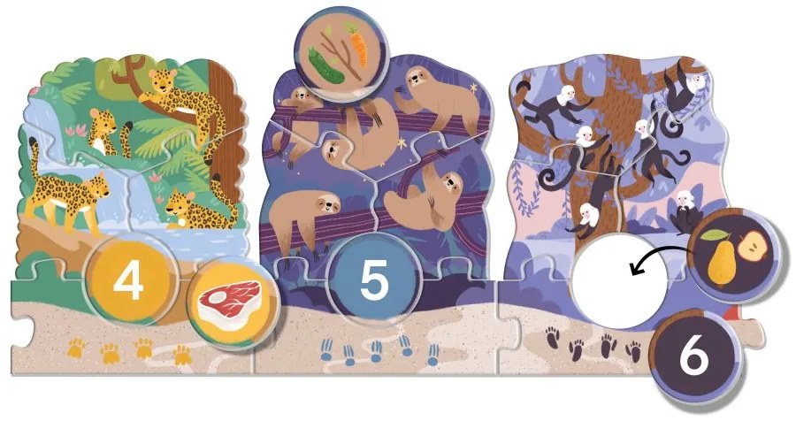 KukiKuk – Véééliké puzzle loto Výlet do ZOO