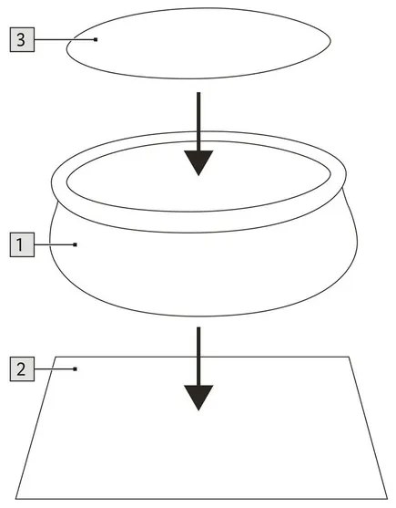 CRIVIT Bazén Easy Set, Ø 450 x 122 cm  (850000410)