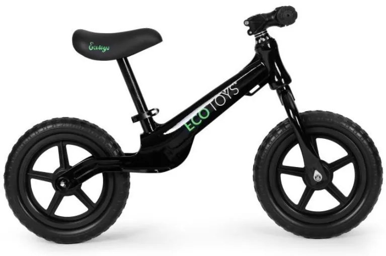 ECOTOYS Detské odrážadlo Black