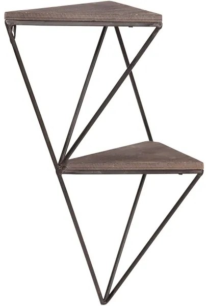 Nástenná polica 30x33 cm smrek