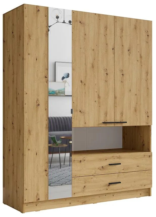 Skriňa Turyn dub artisan