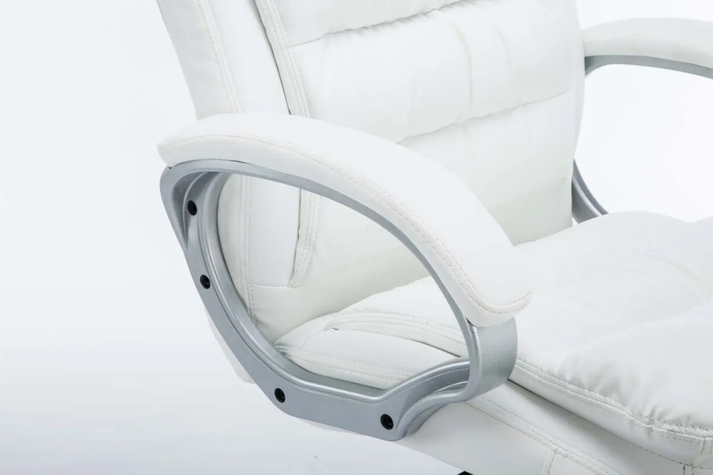 Design-Shop Kancelárska stolička Vancouver XXL - Biela