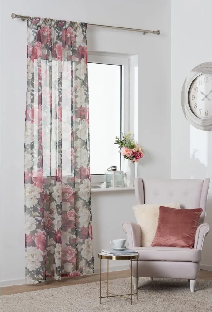 Dekoračný záves Pivoine 140x280 cm