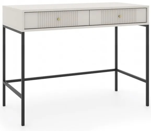 Toaletný stolík Isae 42 (kašmír + čierna). Akcia -37%. Vlastná spoľahlivá doprava až k Vám domov. 1125210