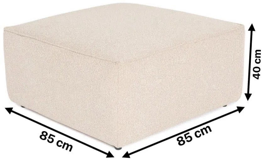 Taburet LORA 85 cm broskyňový