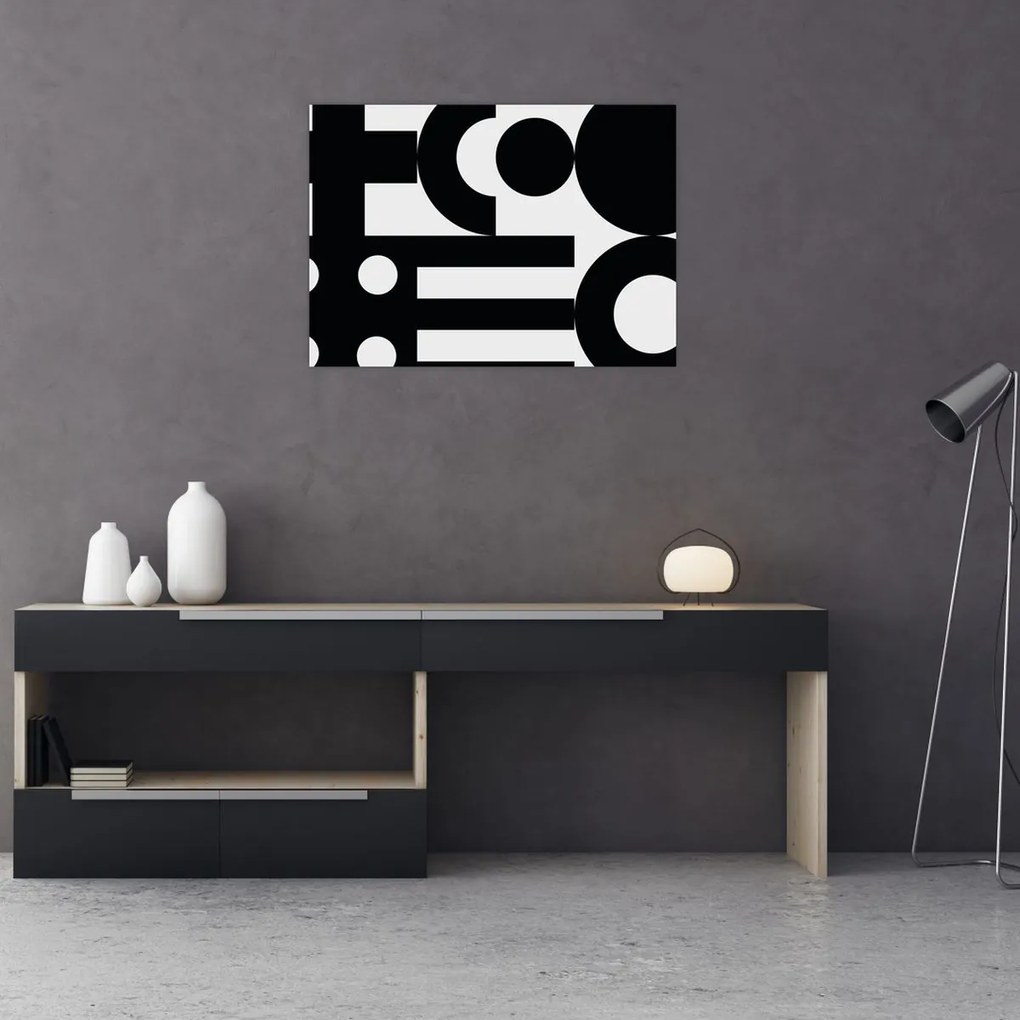 Obraz - Geometrická abstrakcia N⁰3 (70x50 cm)