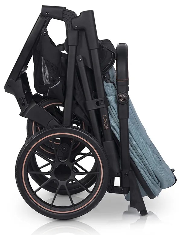 Športový kočík Cavoe Axo Shine Boho Green