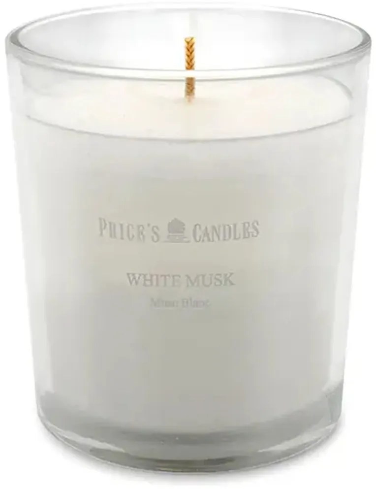 Price´s FRAGRANCE vonná sviečka v skle White Musk - horenie 45h