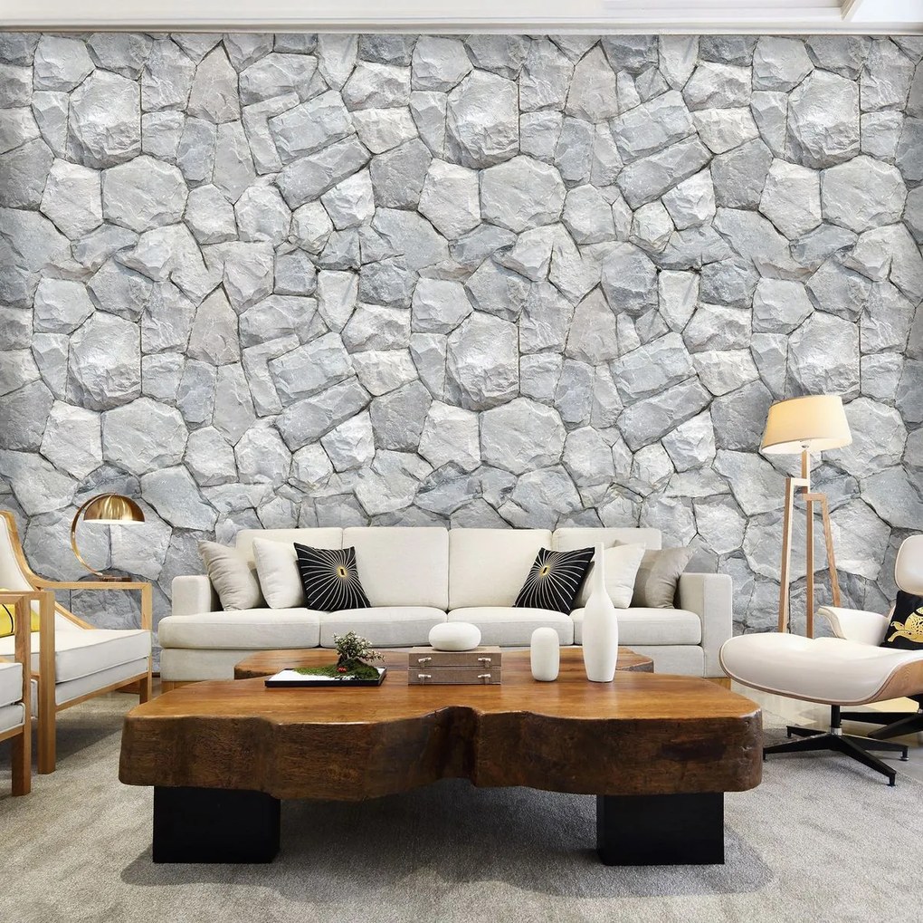 Fototapeta - Kamenný múr (152,5x104 cm)