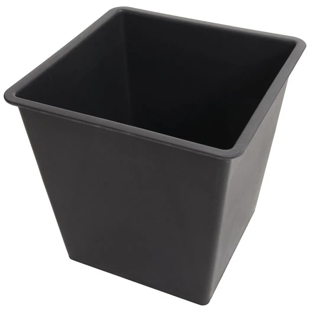 Kvetináč HWC-L24, 32x32x32cm, akáciové drevo - hnedá