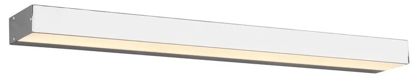 LED nástenné svietidlo v lesklej striebornej farbe (dĺžka 60 cm) Rocco - Trio