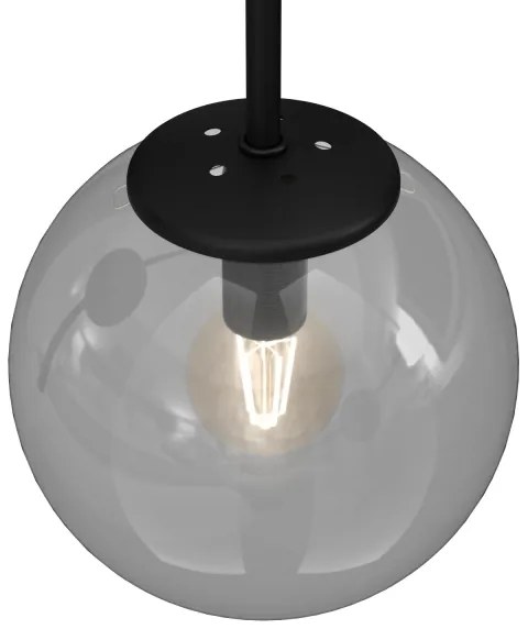 Nástenná lampa CAMBRIDGE 1xE14/60W/230V čierna