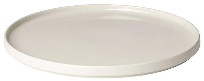 Blomus Servírovací tanier PILAR 32 cm krémový
