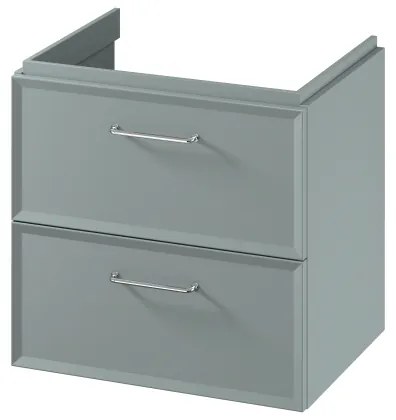 Cersanit S1021-003 - Závesná kúpeľňová skrinka pod umývadlo MILLE 60x45 cm mintová