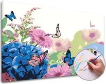 Maľovanie podľa čísel MEDZI KVETMI