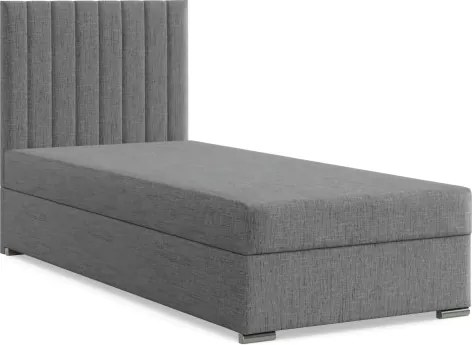 Čalúnená posteľ AGEN 90×200 cm sivá