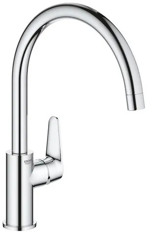 Drezová batéria GROHE BauCurve s otočným ramienkom chróm 31536001