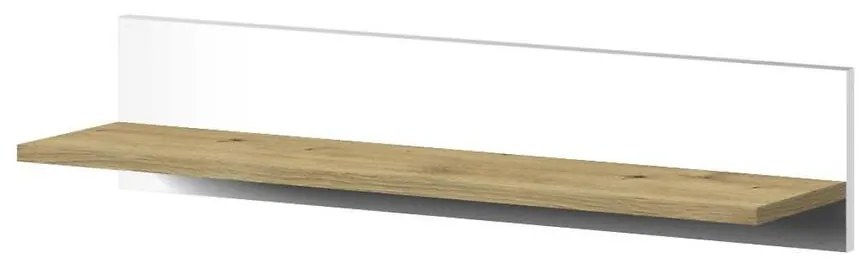 Polička Nero 12 80 – Biely