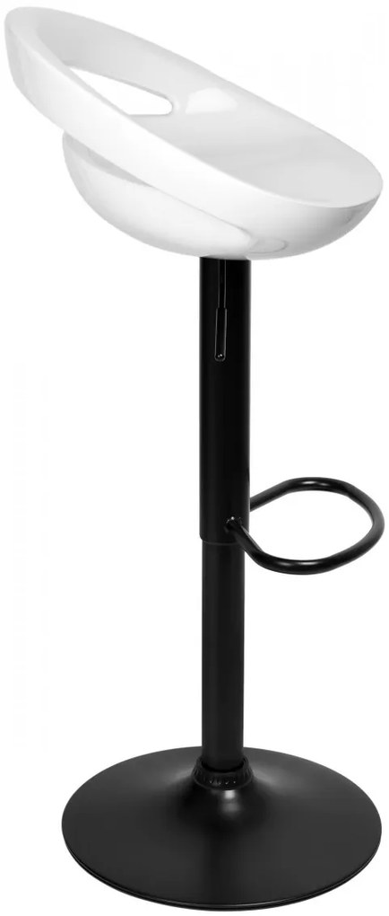 Barová stolička Cork biela