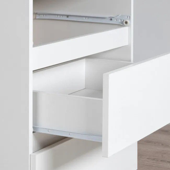 Komoda K160 6SZ CLP biela