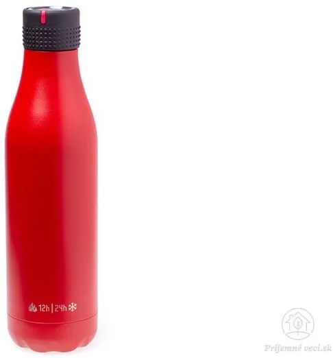 Les Artistes Termo fľaša Time´UP - 750ml - červená