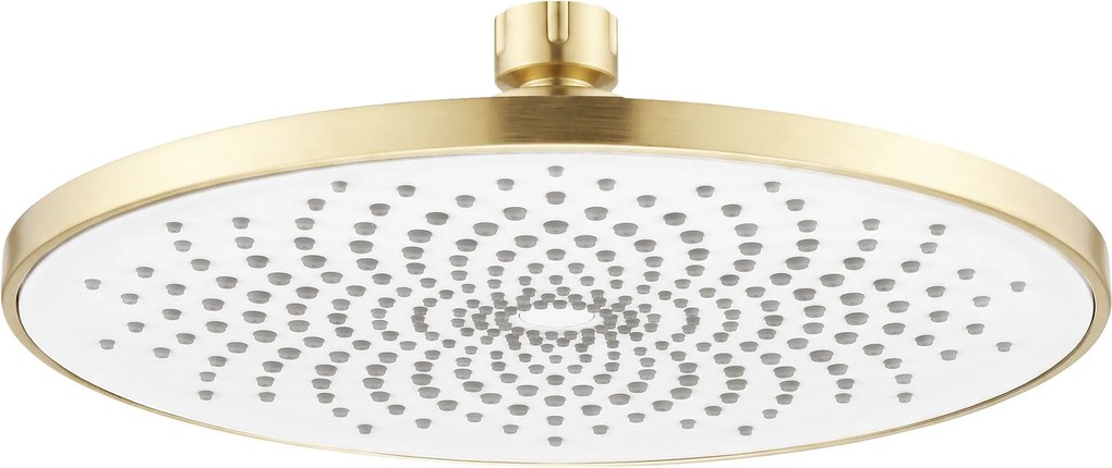 Rea JS-021, okrúhla dažďová sprchová hlavica, Ø 22,5 cm, zlatá matná, REA-P0391