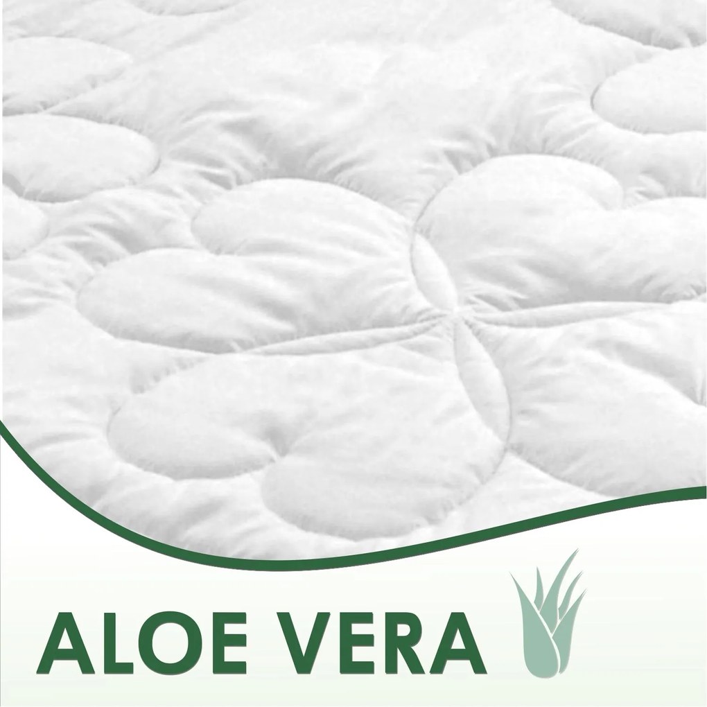 Vankúš Aloe Vera White | 50x70 cm
