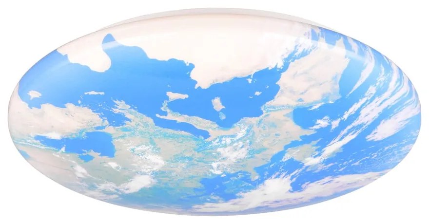 Modré LED detské stropné svietidlo ø 37 cm Terra – Reality