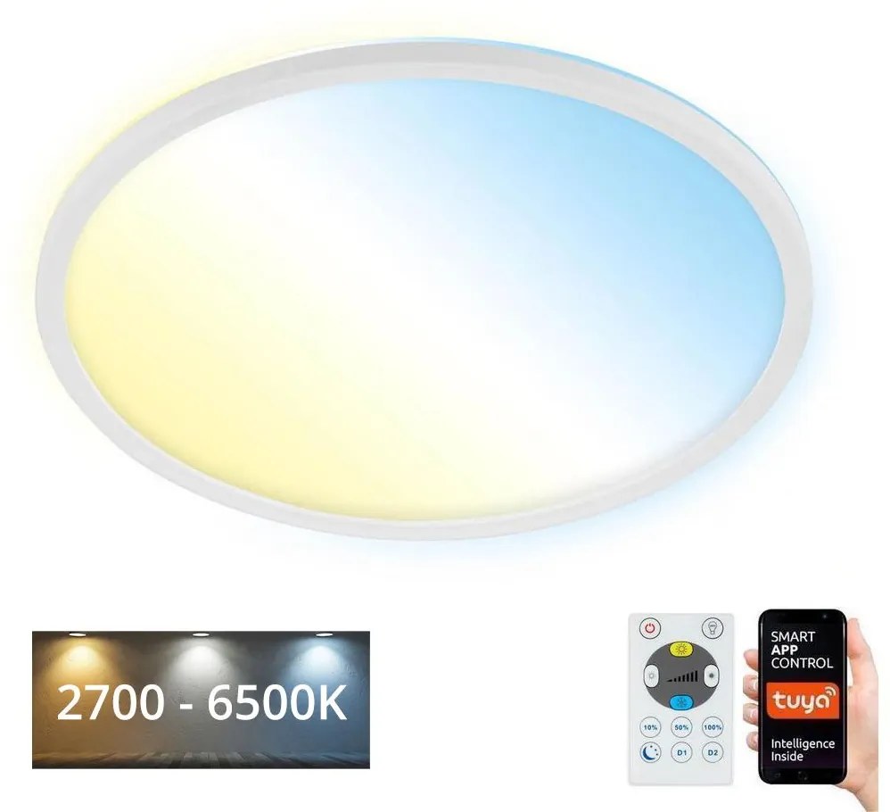 Brilo Brilo - LED Stmievateľné stropné svietidlo SLIM LED/22W/230V Wi-Fi Tuya + DO BL1226