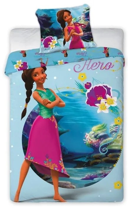 Obliečky Elena z Avalora pieseň sirén 140x200 + 70x90 cm FARO