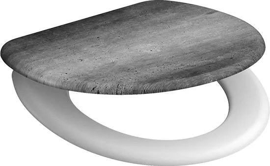 Eisl Sanitär WC sedadlo Duroplast Soft Close Industrial Grey 82155