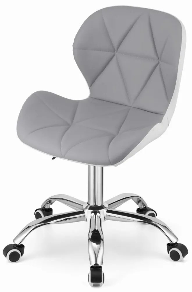 SUPPLIES AVOLA otočná kancelárska stolička - šedá/biela