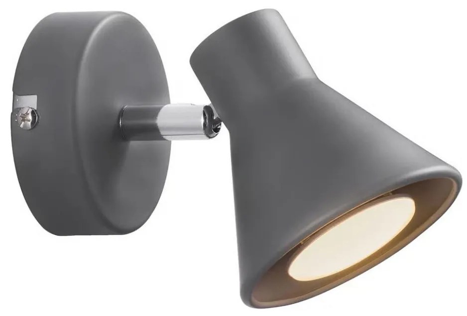 Nordlux - Nástenné svietidlo EIK 1xGU10/35W/230V sivé