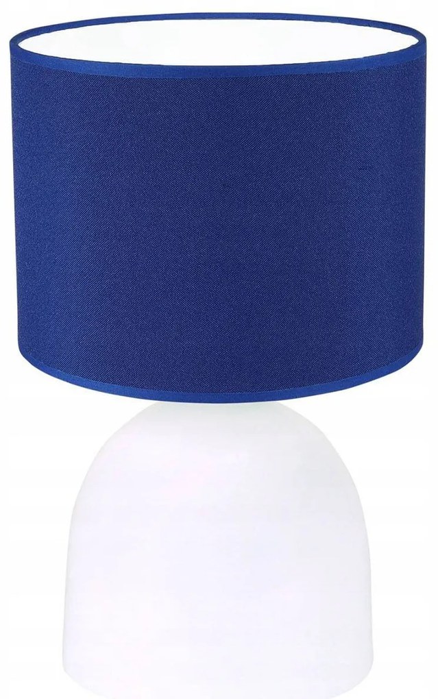 Stolná lampa Indigo, 1x textilné tienidlo (výber zo 7 farieb), (výber z 3 farieb konštrukcie)