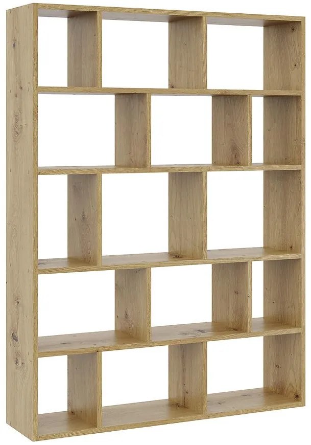 Regály na knihy – Knižnica 50 dub artisan