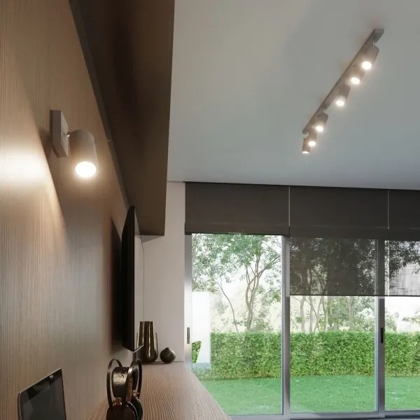 Sollux SL.0452 - Stropné bodové svietidlo RING 4xGU10/10W/230V