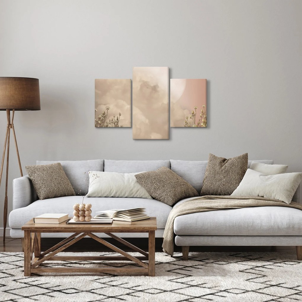 Obraz - Ružový spln (90x60 cm)