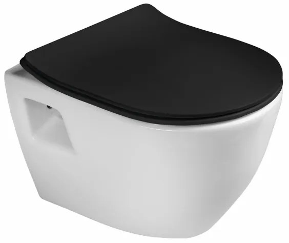 Creavit - Závesné WC PAULA keramika/biela