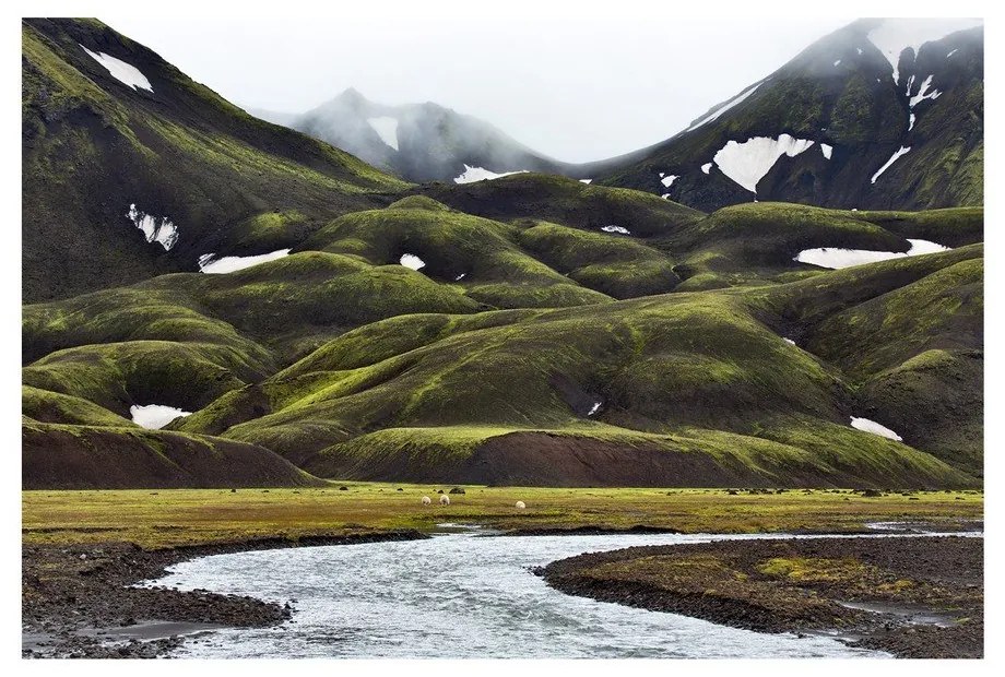 Sklenený obraz 120x80 cm Fjallabak – Styler