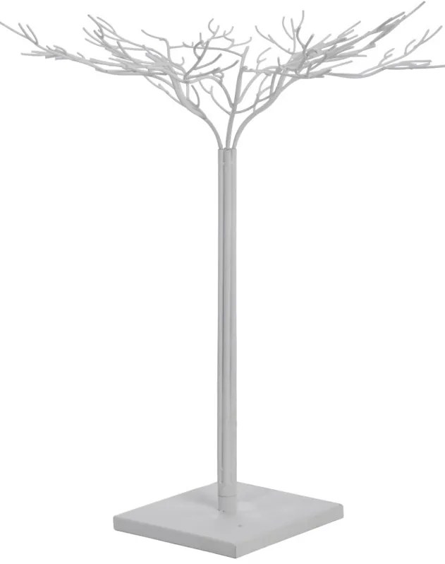 Biely kovový dekoratívne strom Leonois M - Ø 62 * 80 cm