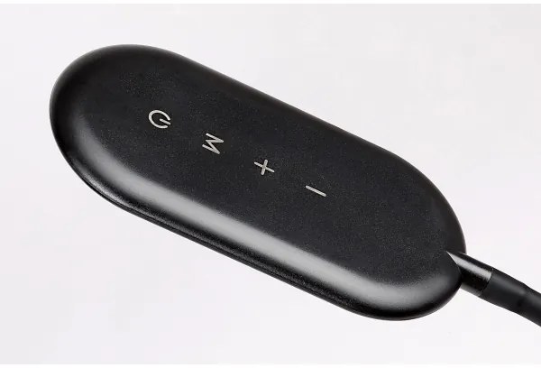 Rabalux 74007 - LED Stmievateľná dotyková stolná lampa ADELMO LED/10W/230V čierna